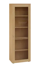 LE - 61 skříň léková prosklená, pravá, javor horský